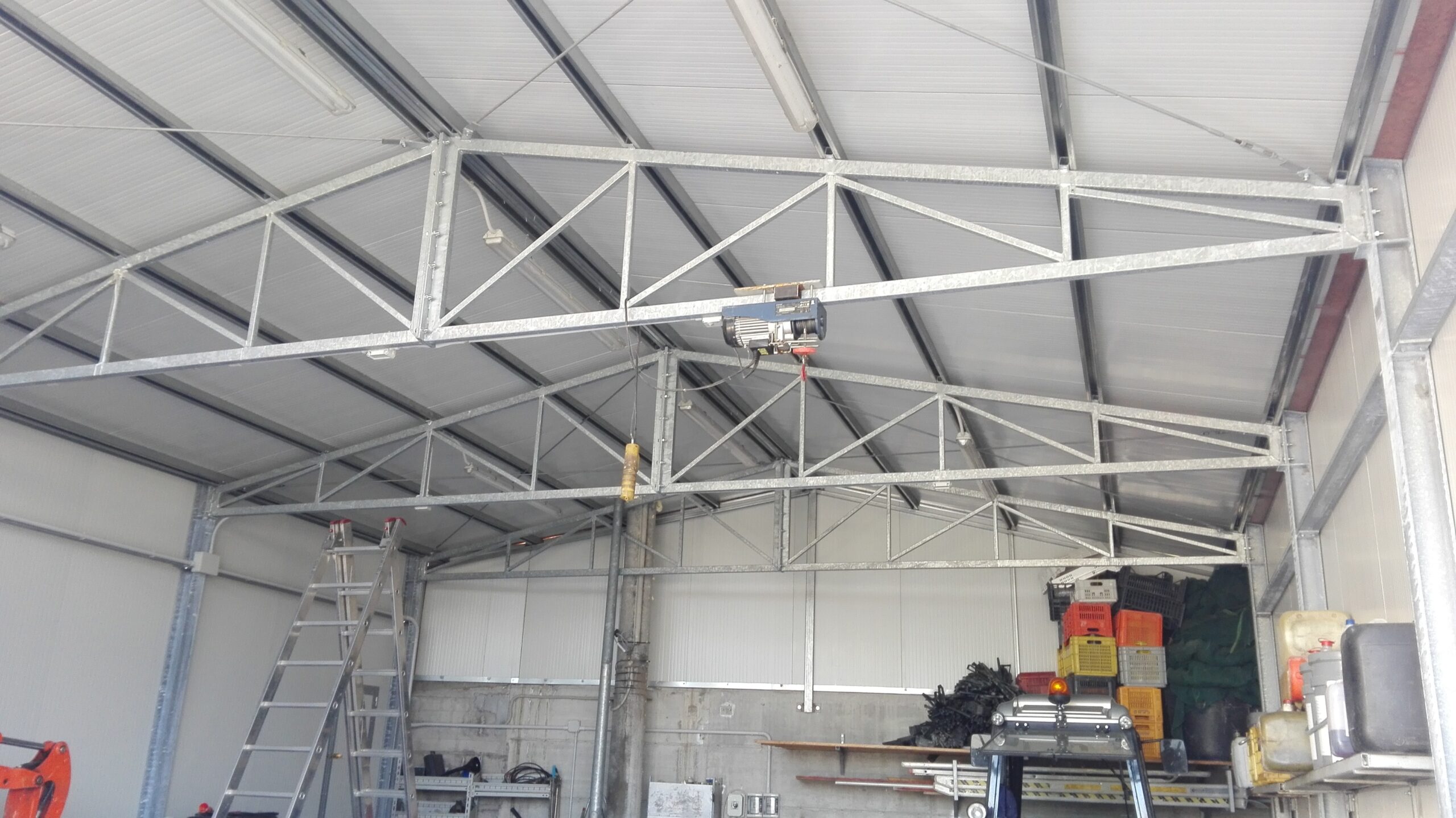 RC-52C – Travi di sostegno Capannone industriale.