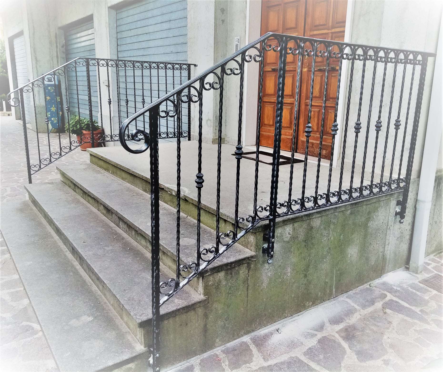 RC-57SE – Ringhiere per scala esterna.