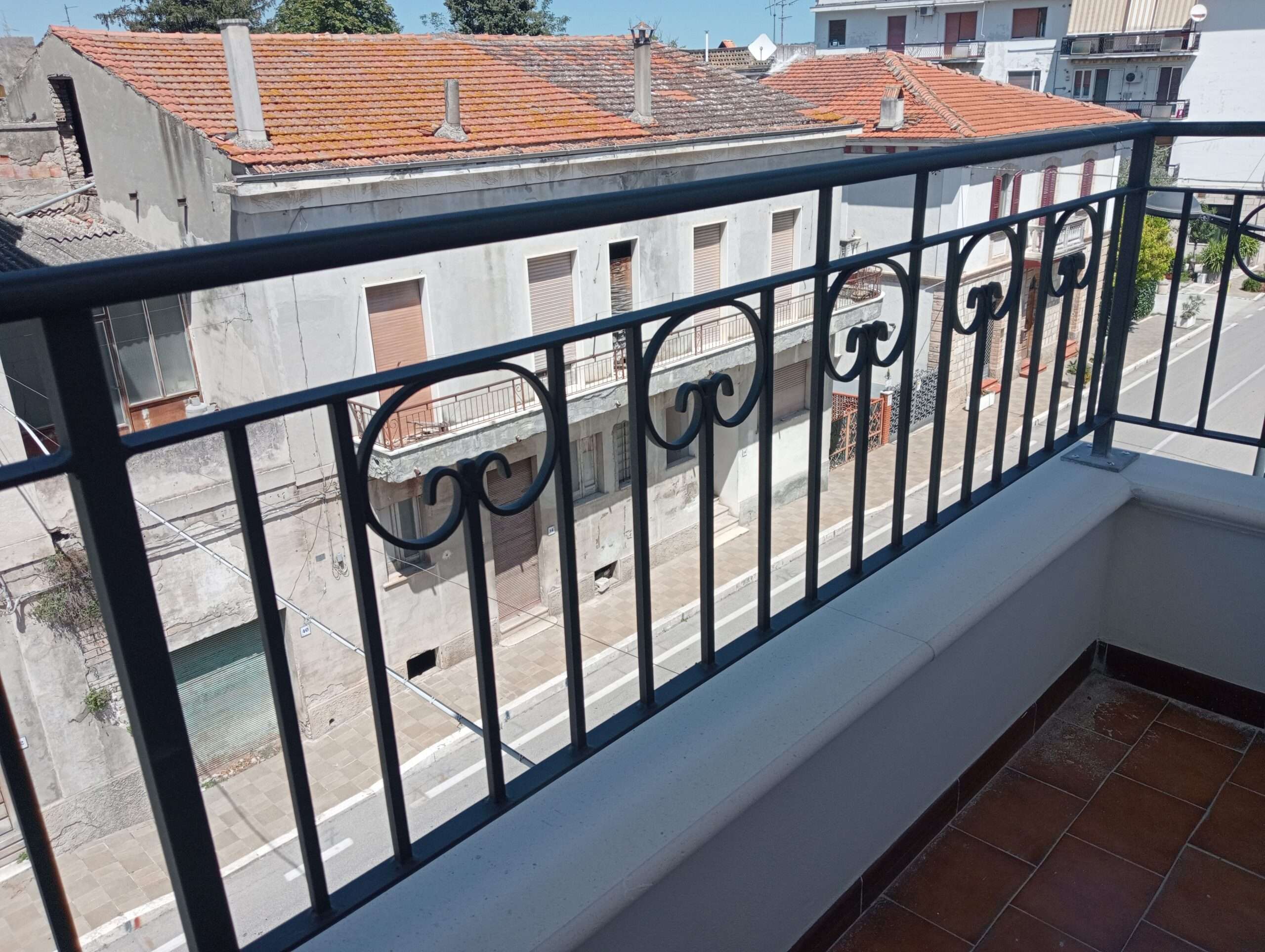 RC-99RE – Ringhiere per balconi – abitazione privata.